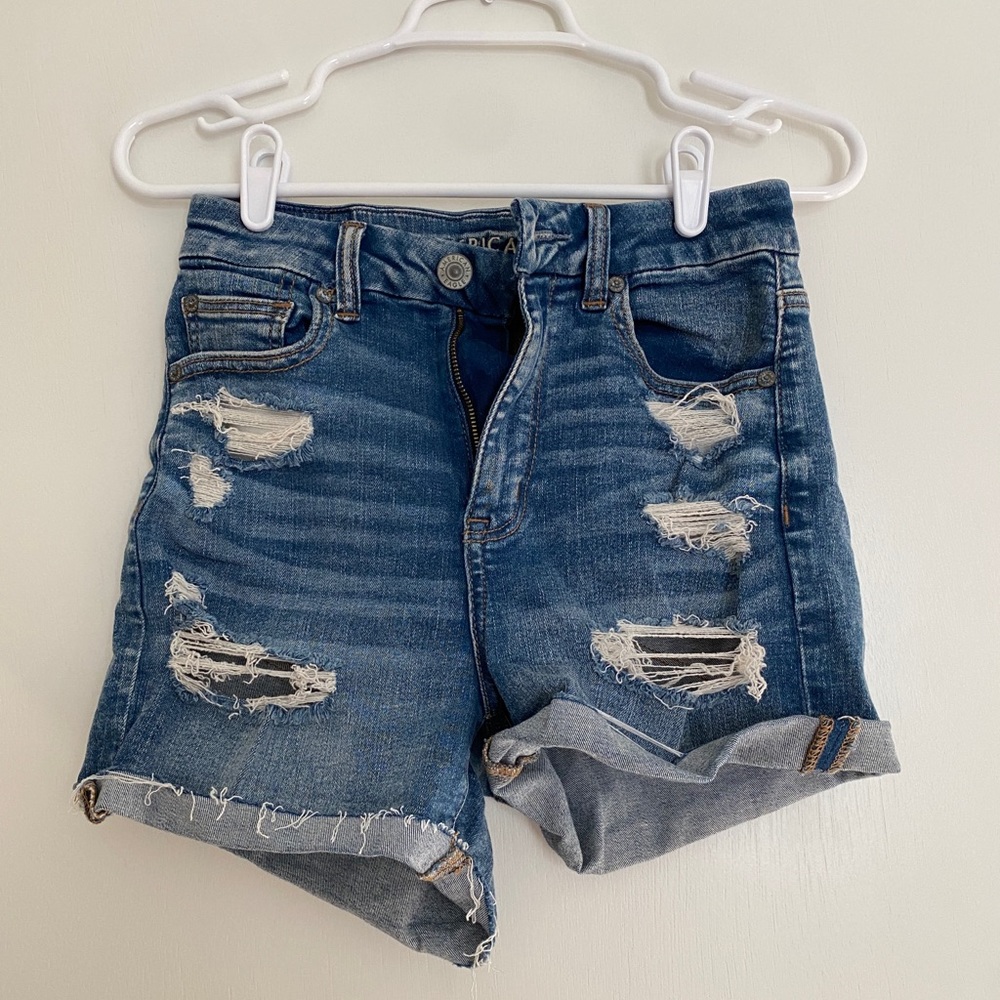 American eagle jean shorts